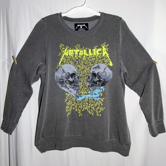 Metallica Sweatshirt Size 1 by Torrid - Picture 2 of 11